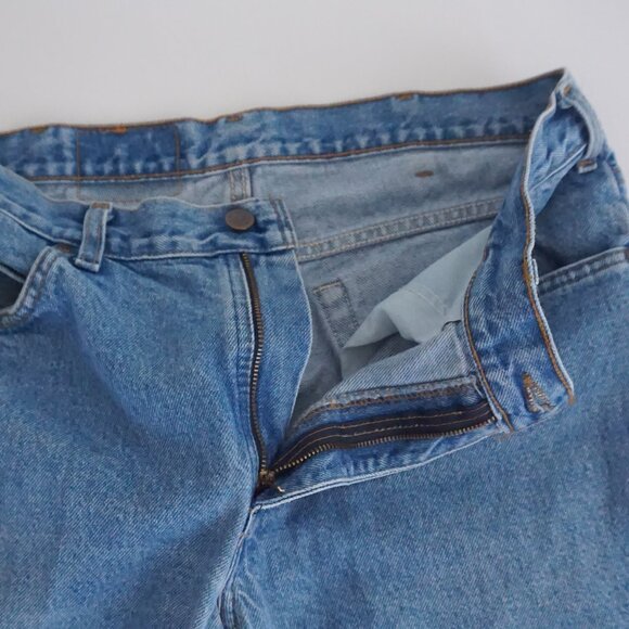 Great Western Garment Light Wash Denim Jeans Classic Straight Old Money 36x30 - Picture 12 of 16